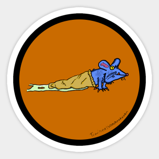 Hermit Rat Sticker